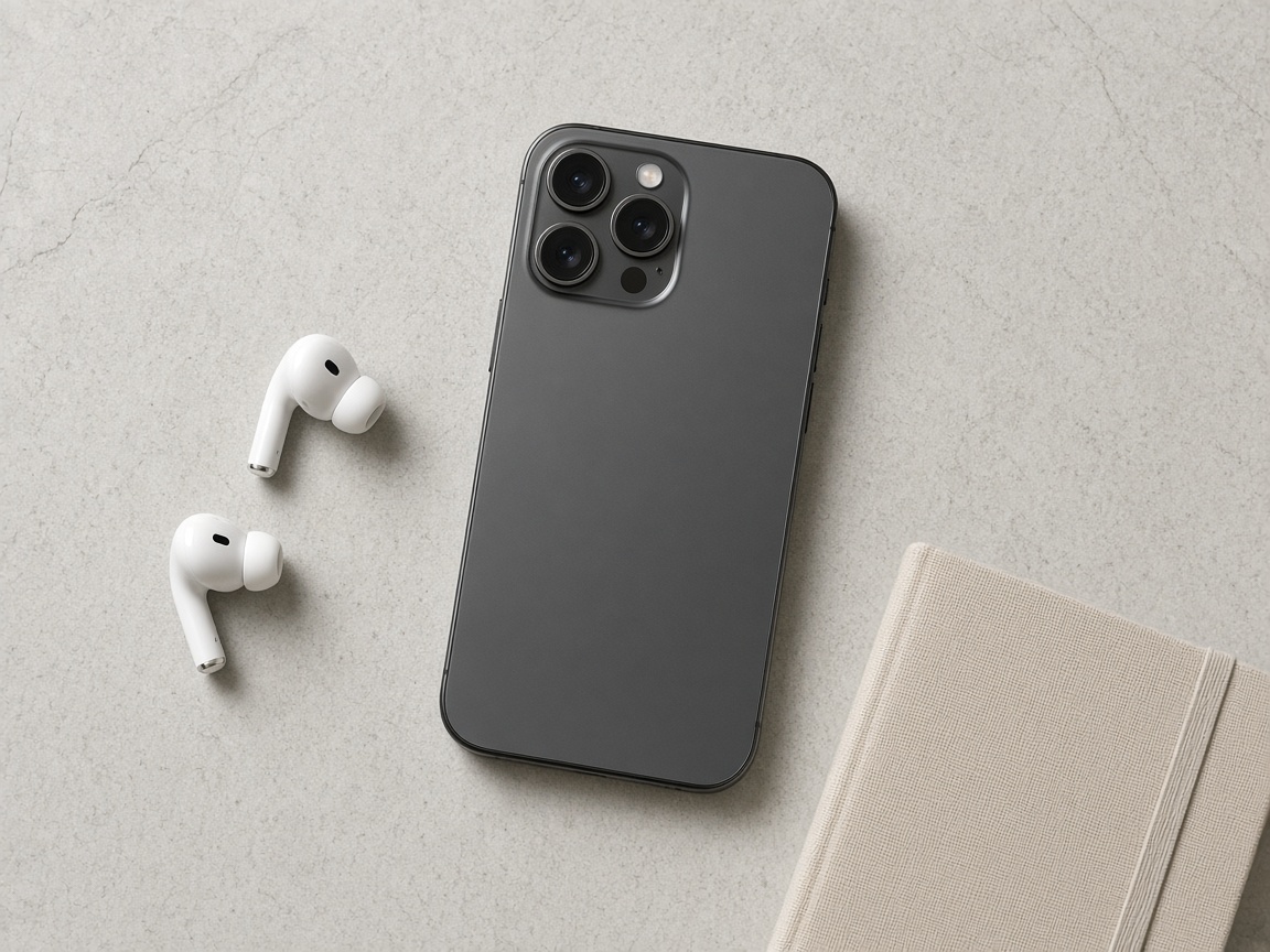 iPhone սեղանին