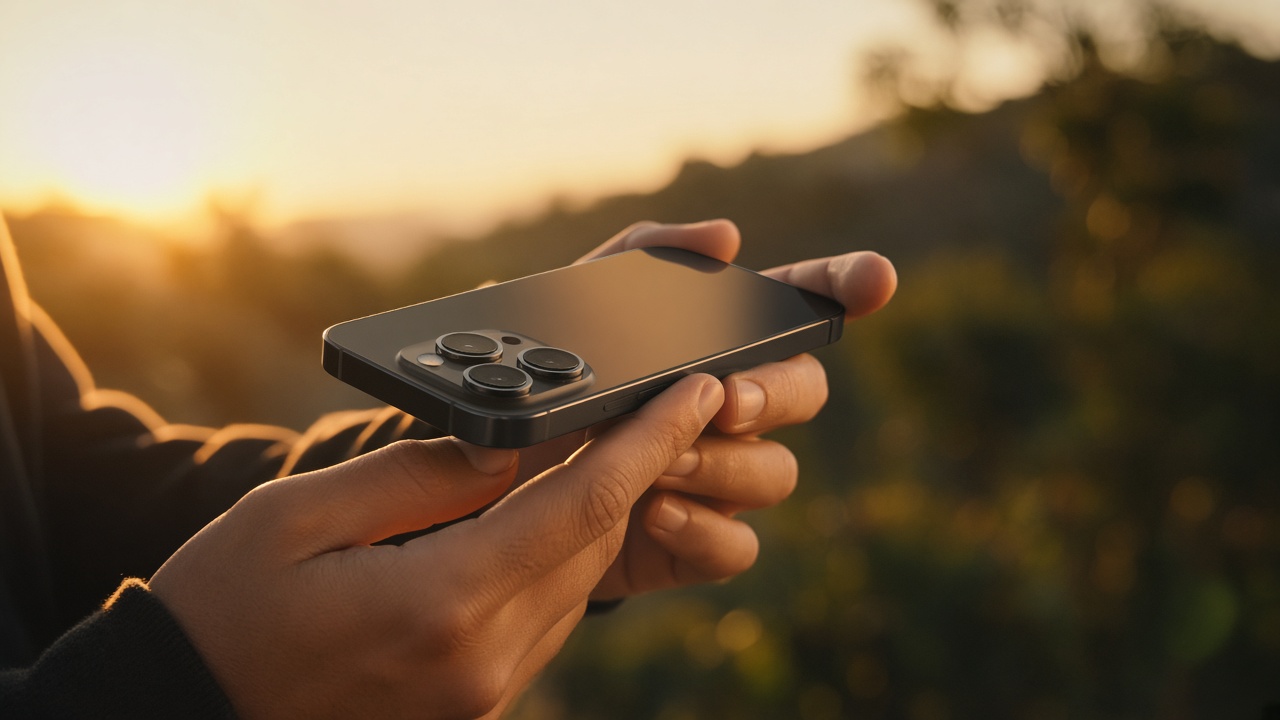 iPhone-ի օգտագործում բացօթյա